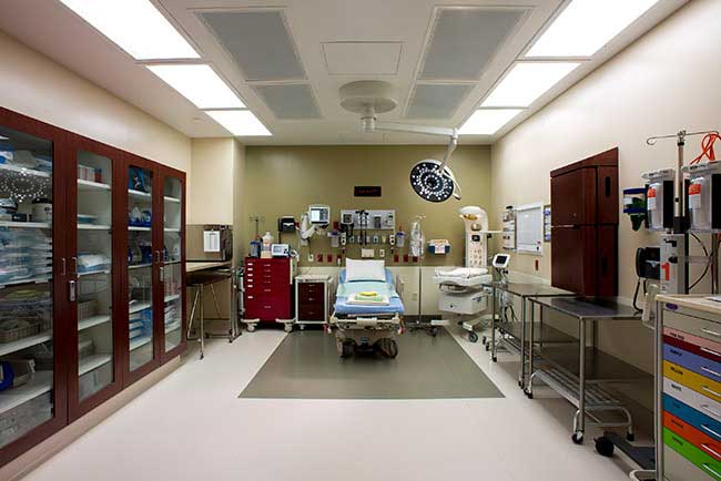 Patient Room in Emergency Care